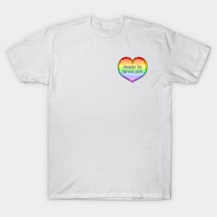 Choose to Spread Love Heart T-Shirt